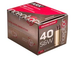 Inceptor Preferred Defense 88 gr ARX .40 S&W Ammo, 20/box - 40ARXBRSW88