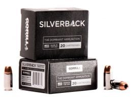 Gorilla Ammunition Silverback 230 gr Solid Copper Hollow Point .45 ACP Ammo, 20/box - SB45230SD