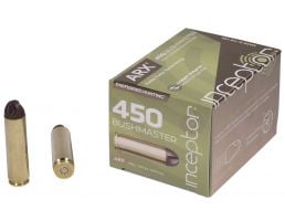 Inceptor Preferred Hunting 158 gr ARX .450 Ammo, 20/box - 450BMARXBR15