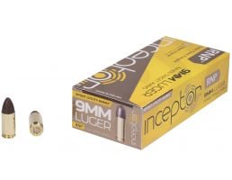 Inceptor Sport Utility 65 gr RNP 9mm Ammo, 50/box - 9RNPBRLUG50