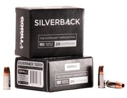 Gorilla Ammunition Silverback 115 gr Solid Copper Hollow Point 9mm Ammo, 20/box - SB9115SD