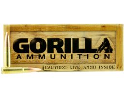 Gorilla Ammunition 220 gr Sierra MatchKing .300 Blackout Ammo, 20/box - GA300220SMKSUB