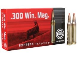 Geco Express 165 gr Express Tip .300 Win Mag Ammo, 20/box - 280840020