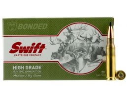 Swift Bullet Company Scirocco 150 gr Spitzer Boat Tail .308 Win Ammo, 20/box - 10048
