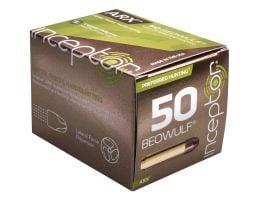 Inceptor Preferred Hunting 200 gr ARX .50 Beowulf Ammo, 20/box - 50BEOARXBR20
