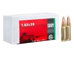 Geco Target 124 gr Full Metal Jacket 7.62x39mm Ammo, 20/box - 265840020