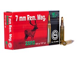Geco Zero 127 gr Jacketed Hollow Point 7mm Rem Mag Ammo, 20/box - 286840020