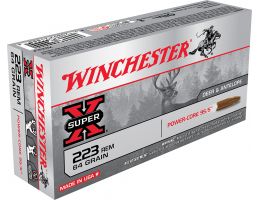 Winchester Ammunition Super-X 64 gr Power-Core .223 Rem Ammo, 20/box - X223LF
