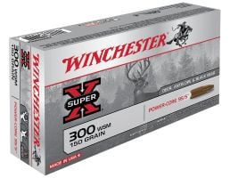 Winchester Ammunition Super-X 150 gr Power-Core .300 WSM Ammo, 20/box - X300WSMLF