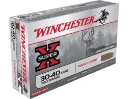 Winchester Ammunition Super-X 180 gr Power-Point .30-40 Krag Ammo, 20/box - X30401