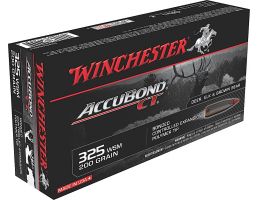 Winchester Ammunition Expedition Big Game 200 gr AccuBond CT .325 WSM Ammo, 20/box - S325WSMCT
