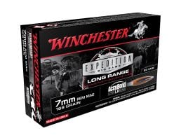 Winchester Ammunition Expedition Big Game Long Range 168 gr Accubond LR 7mm Rem Mag Ammo, 20/box - S7LR