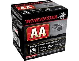 Winchester Ammunition AA Super Sport 2.75" 28 Gauge Ammo 8-1/2, 25/box - AASC2885