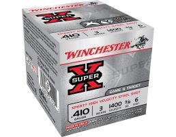 Winchester Ammunition Super-X 3" 410 Gauge Ammo 6, 25/box - WE413GT6