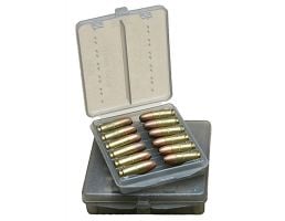 MTM Case Gard .45 ACP 18 Round Ammo Wallet, Clear Smoke - W18-45-41