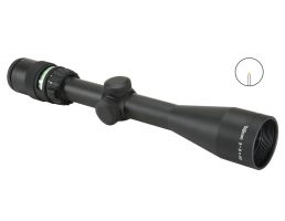 Trijicon AccuPoint 3-9x40mm Illuminated Green Triangle Post (SFP) Rifle Scope - 200008