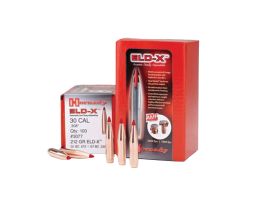 Hornady ELD-X .30 212 gr BT Rifle Bullet, 100/box - 3077