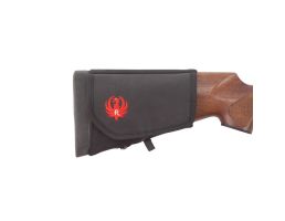 Allen 8 Cartridge Buttstock Cartridge Holder, Black/Red - 27069