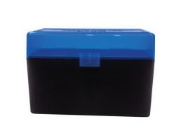 Berrys Bullets 410 .270 Win/.30-06 Spfld 50 Round Flip-Top Ammo Box, Blue/Black - 50199