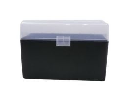 Berrys Bullets 410 .270 Win/.30-06 Spfld 50 Round Flip-Top Ammo Box, Clear/Black - 91023