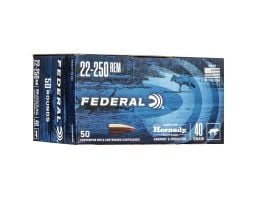 Federal Varmint & Predator 40 gr Hornady V-Max .25-250 Rem Ammo, 50/pack - V22250VM40B