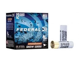 Federal Speed Shok Snow Goose 3" BB 12 Gauge Ammo, 25/Box - WF142SGBB