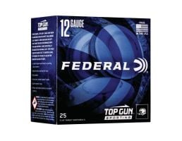 Federal Top Gun Sporting 12ga 2.75" 1oz shot, 25rds - TGSH1275