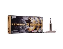 Federal 155 gr Terminal Ascent .28 Nosler Ammo, 20/pack - P28NTA1