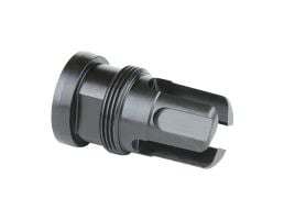 Griffin Armament 1/2-28 Taper Mount Minimalist Stealth Flash Suppressor, .30, Black - TMMFH1228