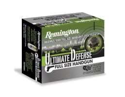 Remington Ultimate Defense 125 gr BJHP .357 Mag Ammo, 20/box - HD357MA