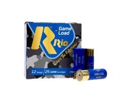RIO 12 ga Top Game High Velocity 2.75" #8 1-1/4oz 25 Shotshells - TGHV368