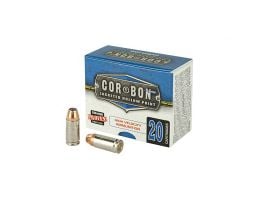 CorBon Self Defense 9mm Ammo 90 Grain JHP +P, 20 rds/box - 990