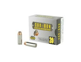 CorBon Self Defense 10mm Ammo 165 Grain JHP, 20 rds/box - 10165
