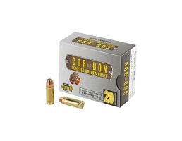 CorBon Self Defense 38 Super Ammo 115 Grain JHP +P, 20 rds/box - 38X11520