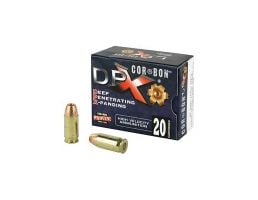CorBon Deep Penetrating X Bullet 45 ACP +P Ammo 160 Grain Barnes X, 20 rds/box - DPX45160