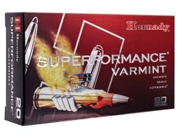 Hornady 223 53gr V-Max Superformance Ammunition 20rds - 8025