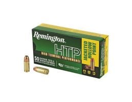 Remington High Terminal Performance 9MM +P Ammo 115 Grain JHP 50 rds/box - 28297