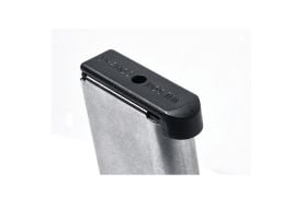 Wilson Combat LowProfile Base Pad for 47 Series 45 ACP Magazines in 1911 Pistols Black Manganese  47BLP