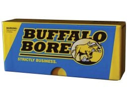 Buffalo Bore 45-70 Mag 500 grain Full Metal Jacket Flat Nose Lever Gun Rifle Ammo, 20/Box - 8D/20