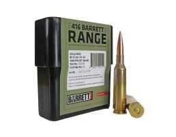 Barrett Firearms .416 Barrett 450 gr MTAC 10rds Rifle Ammo for Big Game Hunting - 17222-R