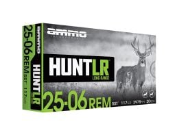 Ammo Inc Hunt Long Range .25-06 Remington 117 gr SST 20rds Rifle Ammo for Superior Shock Tip - 2506R117SSTA20