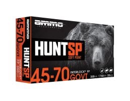 Ammo Inc Hunt .45-70 Government 350 gr SP 20rds Rifle Ammo for Classic Big Game Power - 4570G350SPA20