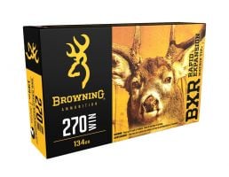 Browning 270 Winchester Ammo 134gr BXR 20rds - B192102701