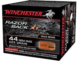 Winchester 44 Magnum 225gr RazorBackXT Ammunition 20rds - S44MWB