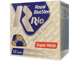 Rio Outdoors Corp Royal BlueSteel MGN 40 12 Gauge 3" #3 1-3/8 oz 25rds Shotshell - Heavy-Hitting for Waterfowl - RBSM403
