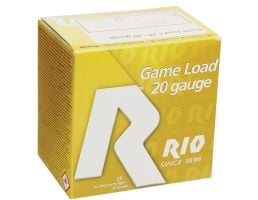 Rio Outdoors Corp Game Load 20 Magnum 20 Gauge 3" #6 1-1/4 oz 25rds Shotshell - Magnum Load for Small Game - RC206MGN