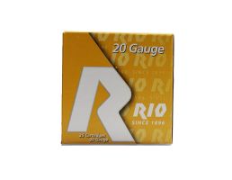 RIO 20ga 2.75" 1oz #8 1250 FPS Field Ammunition, 25 Round Box - RC208