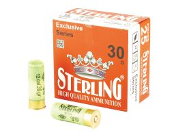 Sterling Exclusive 12 Gauge 2-3/4" #6 Bird 1-1/6 oz 25rds Shotshell - High-Quality Birdshot for Hunting - 8698779950620