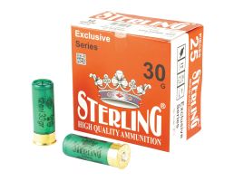Sterling Exclusive 12 Gauge 2-3/4" #9 Bird 1-1/6 oz 25rds Shotshell - Fine Birdshot for Small Game - 8698779950651