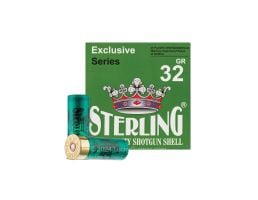 Sterling Exclusive 12 Gauge 2-3/4" #8 Bird 1-1/8 oz 25rds Shotshell - Consistent Birdshot Performance - 8698779950842